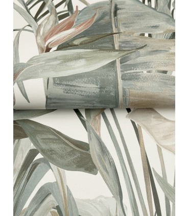 NT6131 - Tropical White Cabana Wallpaper-Candice Olson