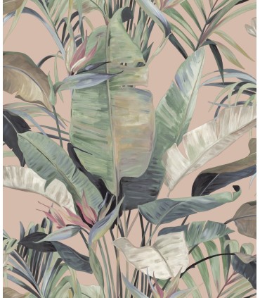 NT6132 - Tropical Coral Cabana Wallpaper-Candice Olson
