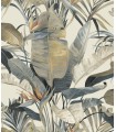 NT6133 - Tropical Plush Neutral Cabana Wallpaper-Candice Olson