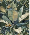 NT6136 - Tropical Green Cabana Wallpaper-Candice Olson
