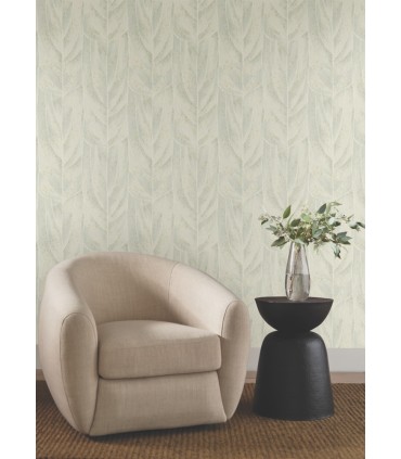 NT6142 - Dicot Light Green Wallpaper-Candice Olson