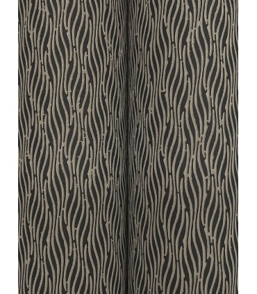 NT6151 - Elevated Black Waves Wallpaper-Candice Olson