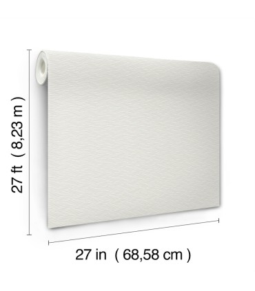 NT6152 - Elevated Grey Waves Wallpaper-Candice Olson