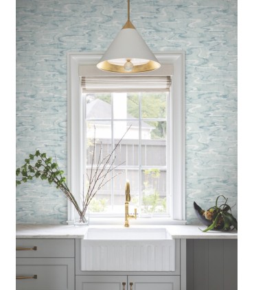 NT6171 - Dreamland Blue Wallpaper-Candice Olson