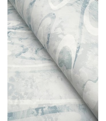NT6171 - Dreamland Blue Wallpaper-Candice Olson