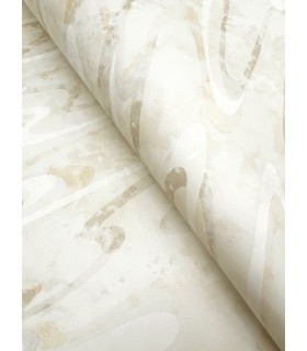 NT6172 - Dreamland Oyster Wallpaper-Candice Olson