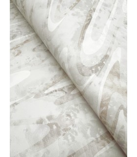 NT6174 - Dreamland Grey Wallpaper-Candice Olson