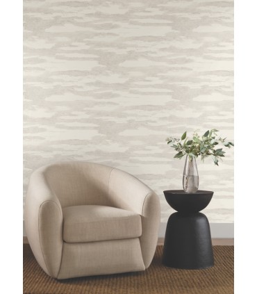 NT6176 - Artistic Coral Tides with Glass Beads Wallpaper