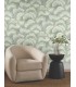 NT6181 - Abalone Seaglass Fans Wallpaper-Candice Olson