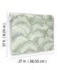 NT6181 - Abalone Seaglass Fans Wallpaper-Candice Olson