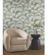 NT6184 - Abalone Mist Fans Wallpaper-Candice Olson