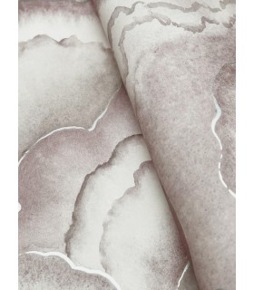 NT6185 - Abalone Lavender Fans Wallpaper-Candice Olson