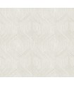 NT6193 - Fine Line Taupe on White Geometric Wallpaper-Candice Olson