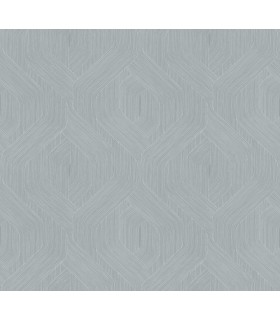 NT6194 - Fine Line Blue Geometric Wallpaper-Candice Olson