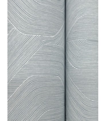 NT6194 - Fine Line Blue Geometric Wallpaper-Candice Olson
