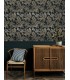 4146-27249 - Caspian Charcoal Jungle Prowl Wallpaper-Harmony