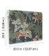 4146-27250 - Caspian Grey Jungle Prowl Wallpaper-Harmony