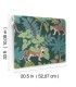 4146-27251 - Caspian Evergreen Jungle Prowl Wallpaper-Harmony