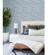 4146-27200 - Encircle Indigo Geometric Wallpaper-Harmony