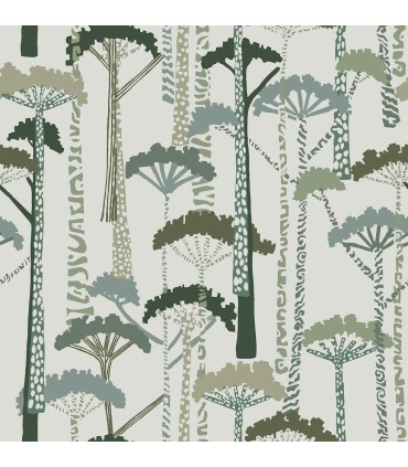 4146-27205 - Unify Green Forest Wallpaper-Harmony