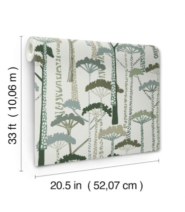 4146-27205 - Unify Green Forest Wallpaper-Harmony