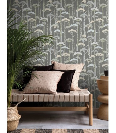 4146-27206 - Unify Aqua Forest Wallpaper-Harmony