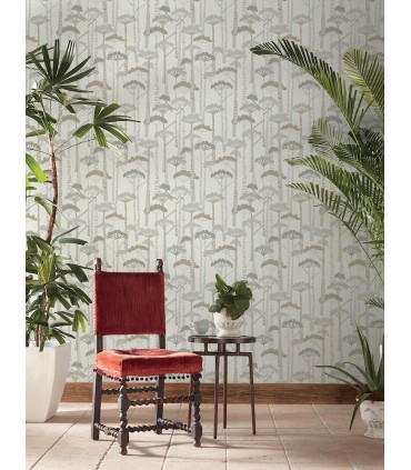 4146-27207 - Unify Metallic Forest Wallpaper-Harmony