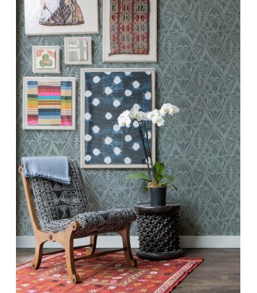 4146-27213 - Urbane Denim Diamonds Wallpaper-Harmony