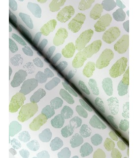 4146-27214 - Wanderer Aquamarine Mosiac Wallpaper-Harmony