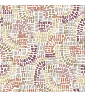 4146-27216 - Wanderer Multicolor Mosiac Wallpaper-Harmony