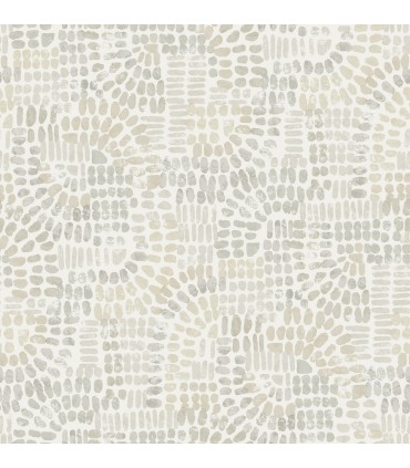 4146-27218 - Wanderer Dove Mosiac Wallpaper-Harmony