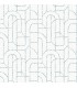 4146-27222 - Integrity Blue Arched Outlines Wallpaper-Harmony