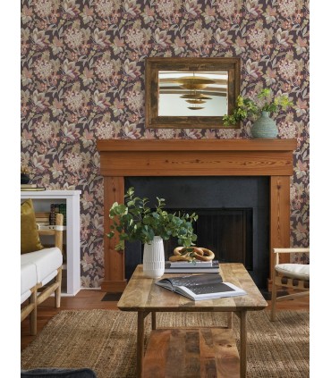4146-27225 - Valdivian Honey Floral Wallpaper-Harmony