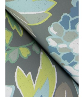 4146-27227 - Valdivian Aqua Floral Wallpaper-Harmony