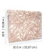 4146-27232 - Rhythmic Coral Leaf Wallpaper-Harmony