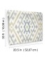 4146-27235 - Solola Chartreuse Ikat Wallpaper-Harmony