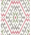4146-27237 - Solola Fuchsia Ikat Wallpaper-Harmony