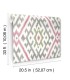 4146-27237 - Solola Fuchsia Ikat Wallpaper-Harmony