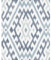 4146-27238 - Solola Blue Ikat Wallpaper-Harmony