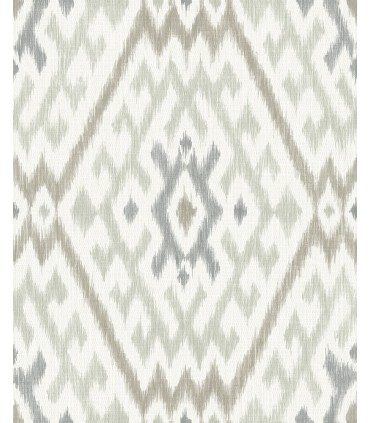 4146-27239 - Solola Stone Ikat Wallpaper-Harmony