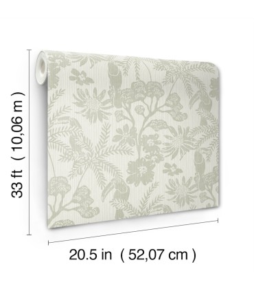 4146-27244 - Jacaranda Sage Tropical Trail Wallpaper-Harmony