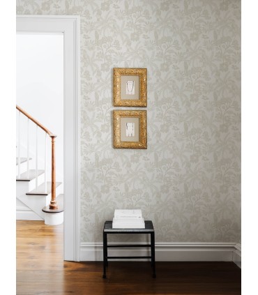 4146-27246 - Jacaranda Taupe Tropical Trail Wallpaper-Harmony