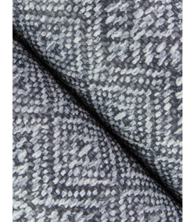 4146-27257 - Gallivant Indigo Woven Geometric Wallpaper-Harmony