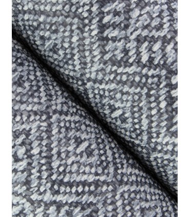 4146-27257 - Gallivant Indigo Woven Geometric Wallpaper-Harmony