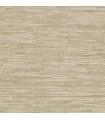 4146-27259 - Exhale Light Brown Woven Faux Grasscloth Wallpaper-Harmony