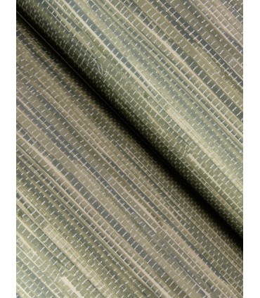 4146-27261 - Exhale Moss Woven Faux Grasscloth Wallpaper-Harmony