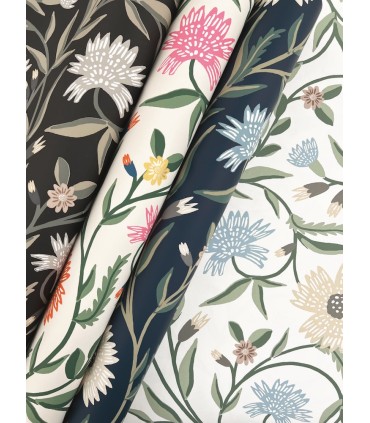 RF7434 - Aster Black Wallpaper- Rifle Paper Co. 3