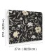 RF7434 - Aster Black Wallpaper- Rifle Paper Co. 3