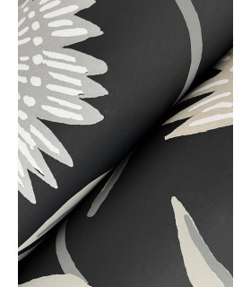 RF7434 - Aster Black Wallpaper- Rifle Paper Co. 3