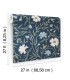 RF7435 - Aster Navy Wallpaper- Rifle Paper Co. 3